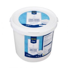 Smotana �erstv� 16% 3kg kysl� vedierko