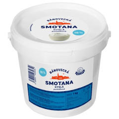 Smotana �erstv� kysl� 16% 1kg Milsy