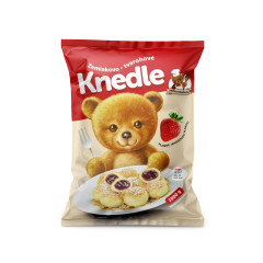 Knedl��ky zemiakov� tvarohov� s jahodovou plnkou 1kg(Mrazen�)