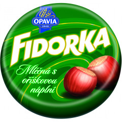 Fidorka mlie�na s orie�. 30g Opavia (zelen�)