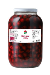 Komp�t Hugli Vi�ne bez k�stky 3,6kg so sladidlom