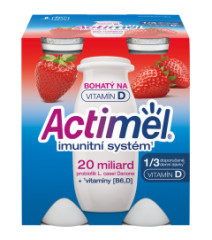 Danone Actimel Jahoda 4x100ml "ML"