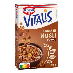 Musli Vitalis chrumkav� �okol�dov� 1,25kg Dr.Oetker