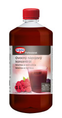 Koncentr�t ovocn� malina �ernica 1l Dr.Oetker