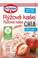 Ka�a ry�ov� bezglut. jahody, chia 18x50g Dr. Oetker