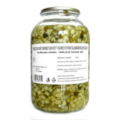 Uhorky kocky 3350g Frucona