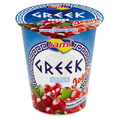 Jogurt Gr�cky brusnica a r�bezle 150g "ZMV"