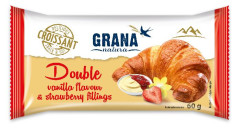 Croissant 60g vanilka-jahoda DUO Frost