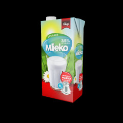 Ml.Mlieko trv.3,5% 1L CBA