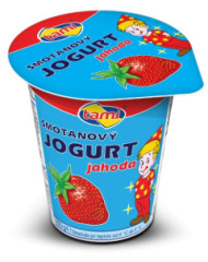 Jogurt Smotanov� Jahoda 150g "ZMV"
