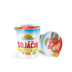 S�jov� dezert Soj��ik 125g jahoda Sojaprodukt