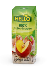D��s Hello 250ml Jablko brosky�a 100%