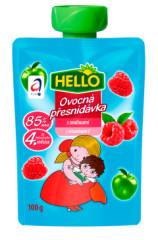 Detsk� v��iva Hello malina-jablko 100g s uz�verom