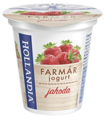 Jogurt Hollandia 125g jahoda Farm�r