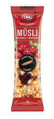 Musli cere�lna ty�inka brusnica 30g CBA