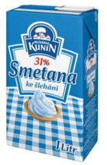 Smotana trvanliv� 1l 31% Kun�n
