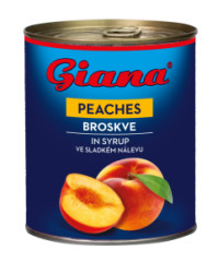 Komp�t Broskyne 820g Giana