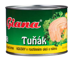Ryby Tuniak olej k�sky 1705g Giana