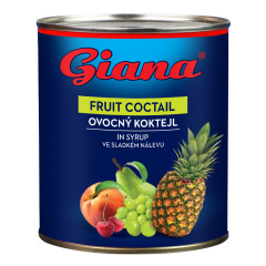 Komp�t Kokteil ovocn� 820g/850ml Giana
