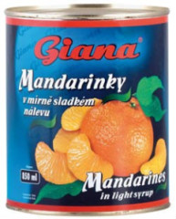 Komp�t Mandar�nky 850g