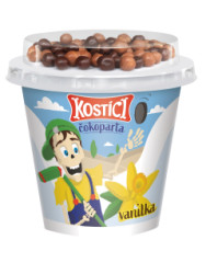 Jogurt Kost�ci �okoparta Vanilka/�ok.guli�ky 107g "ML" Danone