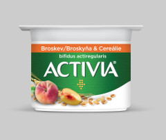 Jogurt Activia Mix borsky�a -cer./�erv.ov.-cer. 120g "ML" Danone