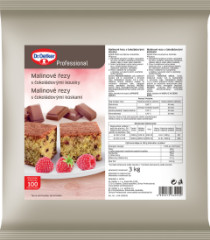 M��nik Malinov� rezy s k�skami 3kg Dr.Oetker