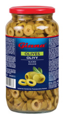 Olivy zelen� kr�jan� 900g/935ml Giana