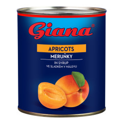 Komp�t Marhule 2650ml/2500g plech Giana
