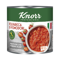 Polparicca kr�jen� paradajky 2,55kg Knorr